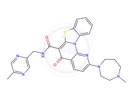 Chemical structure of CX-5461