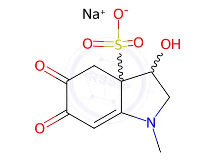 Chemical structure of Adrenochrome Impurity 1