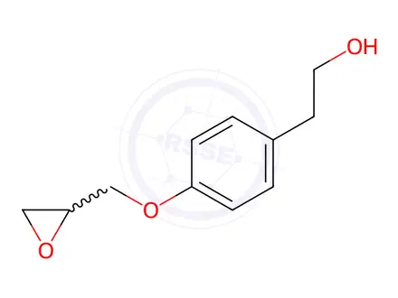 Chemical structure of 4-(2-Oxiranylmethoxy)benzeneethanol
