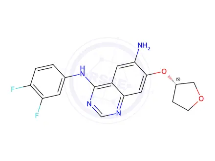Chemical structure of Afatinib Impurity 13