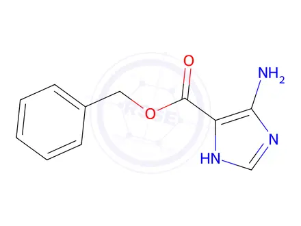 Chemical structure of Benzyl 5-amino-1H-imidazole-4-carboxylate