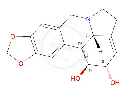 Chemical structure of Lycorine