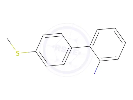 Chemical structure of 4′-(Methylthio)[1,1′-biphenyl]-2-amine