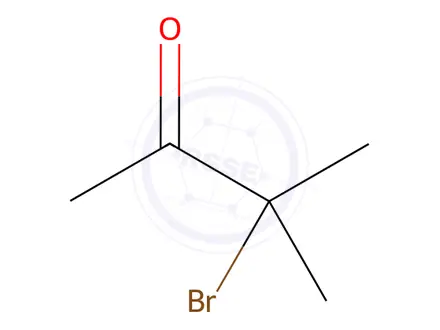 Chemical structure of 3-Bromo-3-methyl-2-butanone