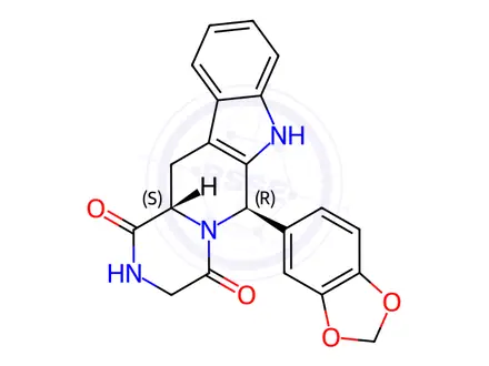 Chemical structure of N-Desmethyl epi-Tadalafil