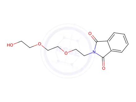 Chemical structure of 2-{2-[2-(2-Hydroxyethoxy)-ethoxy]ethyl}isoindole-1,3-dione
