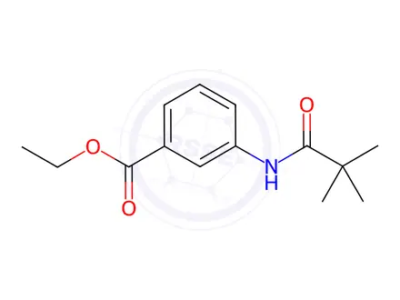 Chemical structure of Ethyl 3-pivalamidobenzoate