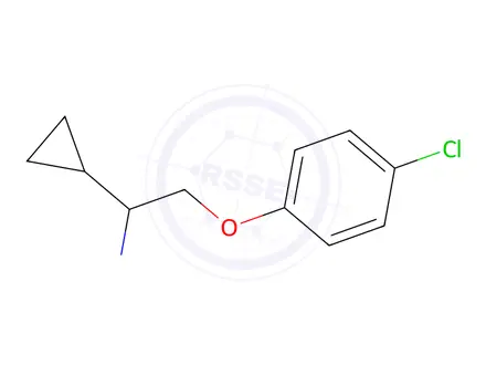 Chemical structure of [2-(4-chlorophenoxy)-1-cyclopropylethyl]amine