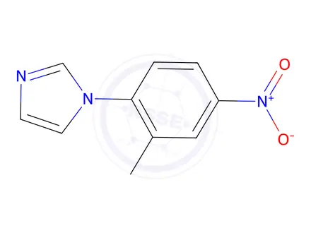 Chemical structure of 1-(2-METHYL-4-NITRO-PHENYL)-1H-IMIDAZOLE