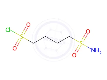 Chemical structure of 4-SULFAMOYLBUTANE-1-SULFONYL CHLORIDE