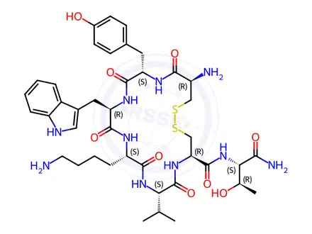 Chemical structure of Lanreotide Impurity 46