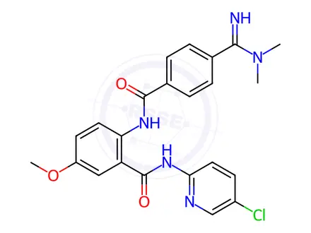 Chemical structure of Betrixaban