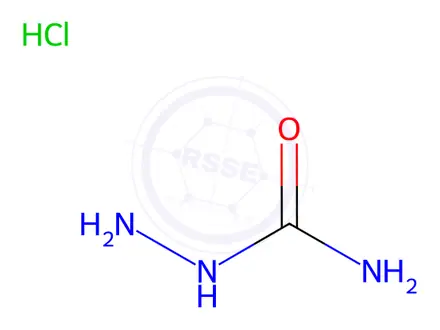 Chemical structure of Semicarbazide hydrochloride