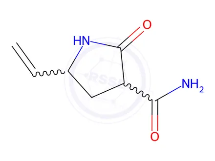 Chemical structure of Vigabatrin EP Impurity C (Mixture of Diastereomers)