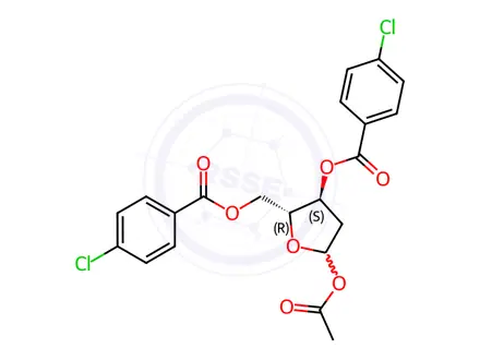 Chemical structure of Decitabine Impurity 1 (Decitabine USP Related Compound A)