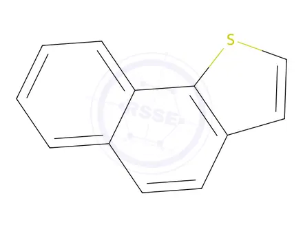 Chemical structure of naphtho[1,2-b]thiophene