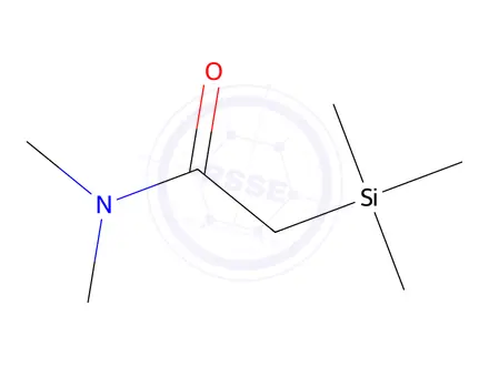 Chemical structure of N,N-Dimethyl-2-(trimethylsilyl)acetamide