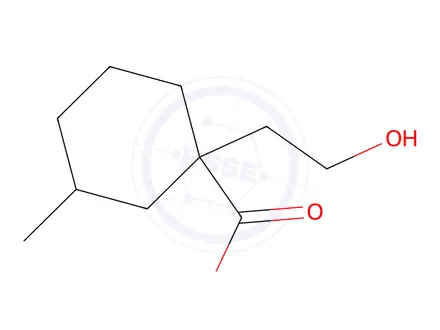 Chemical structure of 1-(2-Hydroxyethyl)-3-methylcyclohexane-1-carboxylic acid