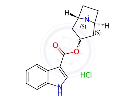 Chemical structure of Tropisetron Hydrochloride