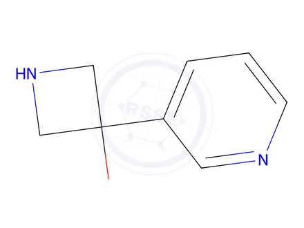 Chemical structure of 3-(Pyridin-3-yl)azetidin-3-ol