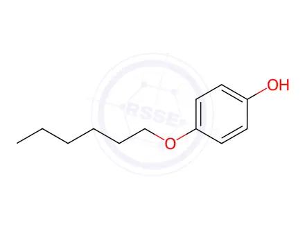 Chemical structure of 4-(Hexyloxy)phenol
