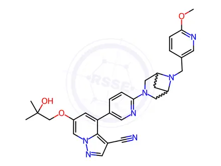 Chemical structure of Selpercatinib