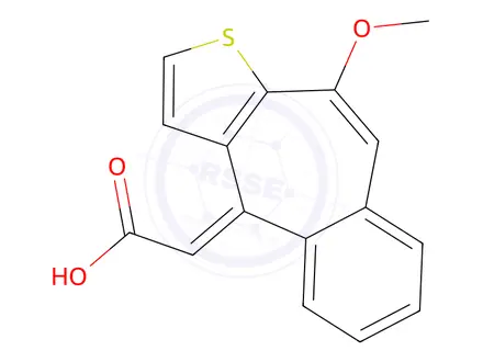 Chemical structure of Ix 207-887