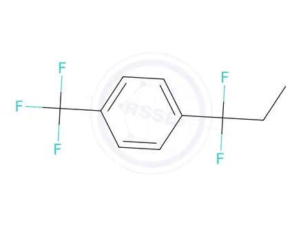 Chemical structure of 1-(1,1-Difluoropropyl)-4-(trifluoromethyl)benzene
