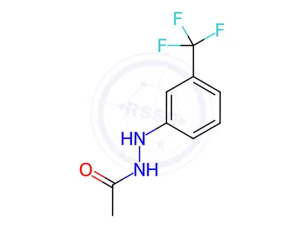 Chemical structure of N'-[3-(Trifluoromethyl)phenyl]acetohydrazide