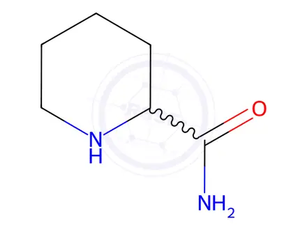 Chemical structure of 2-Piperidinecarboxamide