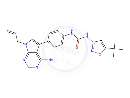 Chemical structure of FLT3-IN-4
