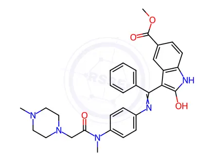 Chemical structure of Nintedanib Impurity 245