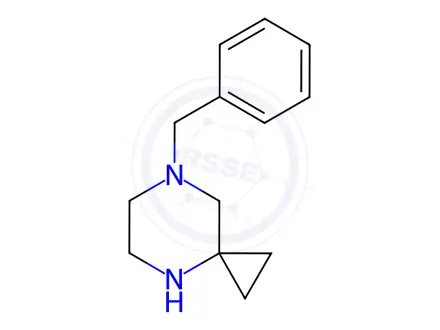Chemical structure of 7-(Phenylmethyl)-4,7-diazaspiro[2.5]octane