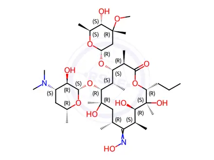 Chemical structure of Azithromycin Impurity 88