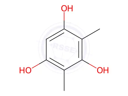 Chemical structure of m-Xylene-2,4,6-triol
