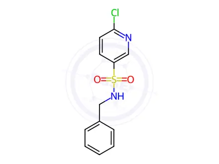 Chemical structure of N-benzyl-6-chloropyridine-3-sulfonamide