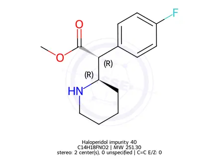 Chemical structure of Haloperidol Impurity 40 (Haloperidol EP Impurity G)(RRT 1.8)