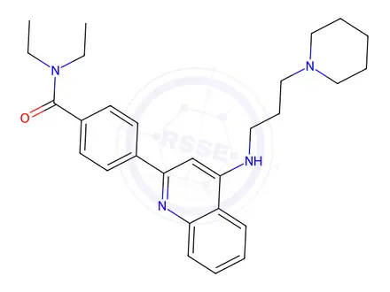 Chemical structure of LMPTP INHIBITOR 1 dihydrochloride