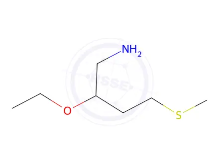 Chemical structure of 2-Ethoxy-4-(methylthio)butan-1-amine
