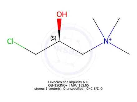 Chemical structure of Levocarnitine Impurity N11