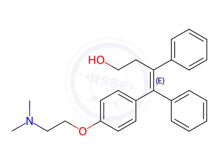 Chemical structure of Toremifene Impurity 4