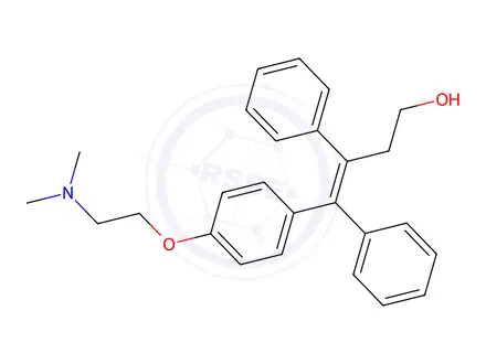 Chemical structure of Toremifene Impurity 1