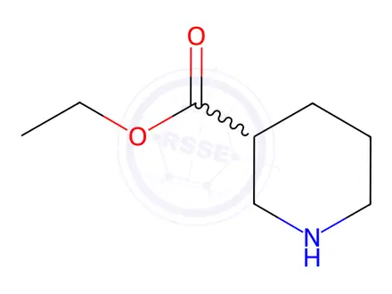 Chemical structure of Ethyl Nipecotate
