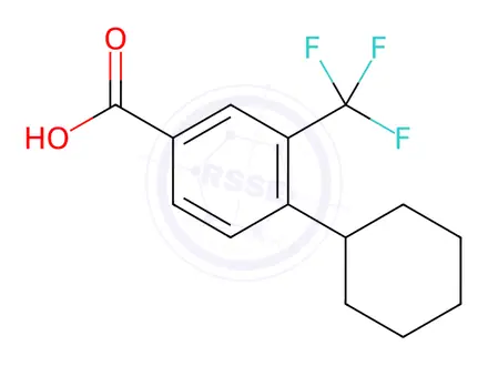 Chemical structure of Siponimod Impurity 56