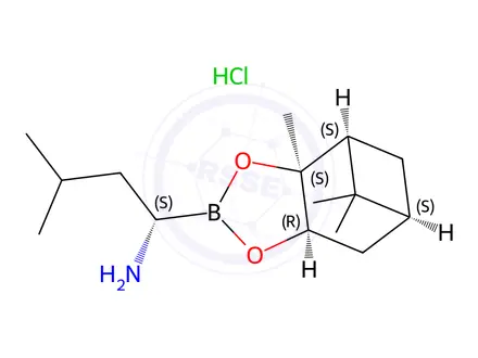 Chemical structure of Bortezomib Impurity 110