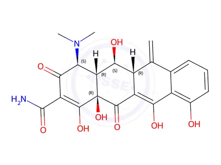 Chemical structure of Doxycycline EP Impurity B