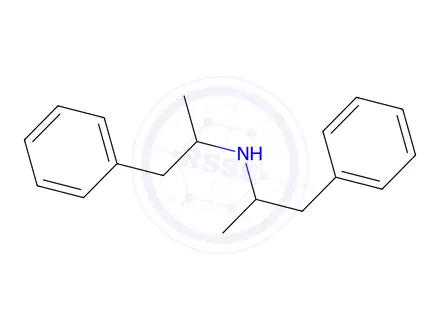 Chemical structure of Di(beta-phenylisopropyl)amine
