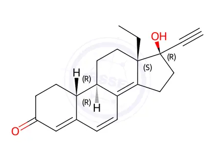 Chemical structure of Levonorgestrel Impurity 41