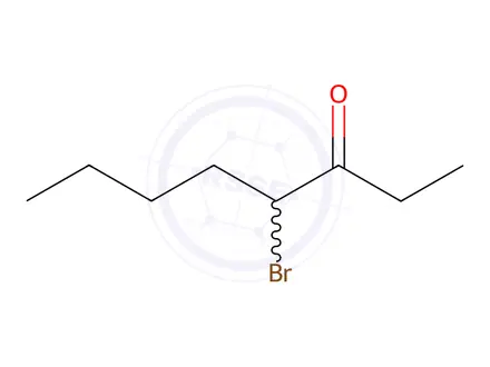 Chemical structure of 3-Octanone, 4-bromo-