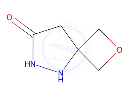 Chemical structure of 2-Oxa-5,6-diazaspiro[3.4]octan-7-one